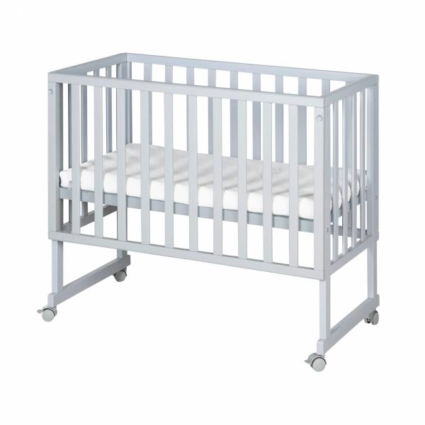 Berceau cododo 3 en 1 bois taupe avec matelas