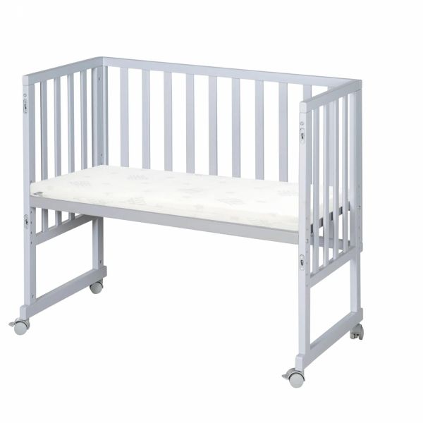 Berceau cododo 3 en 1 bois taupe avec matelas