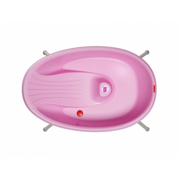 Baignoire Bella avec support de baignoire Pink