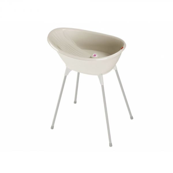 Baignoire Belle avec support de baignoire beige