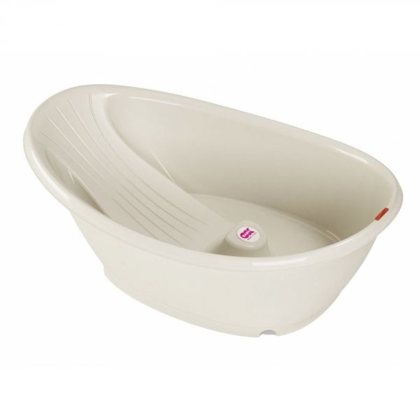 Baignoire Belle avec support de baignoire beige