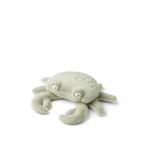 Peluche crabe Berto Faune green