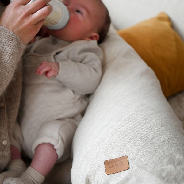 Coussin d'allaitement Big Flopsy Lin naturel