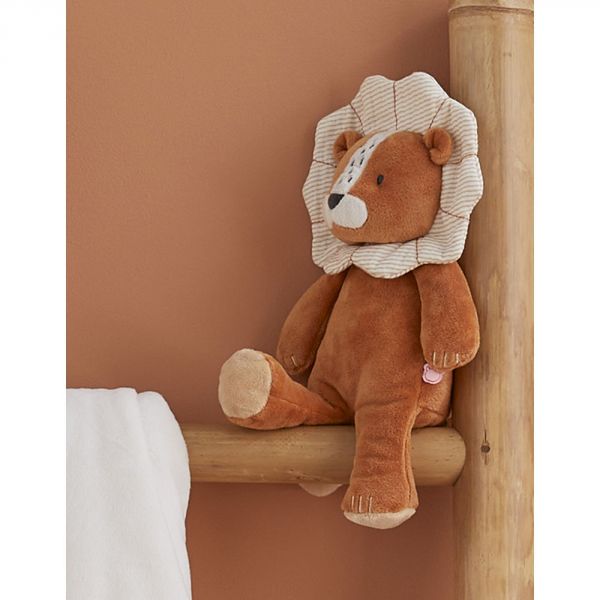 Peluche small Babou en Veloudoux caramel