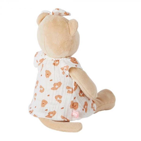 Peluche small Kendi en Veloudoux beige/terracotta