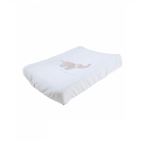 Matelas à langer 45x67cm + Housse éponge Bali- Bali, Moka & Snow