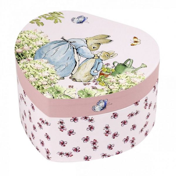 Coffret musical cœur Peter Rabbit