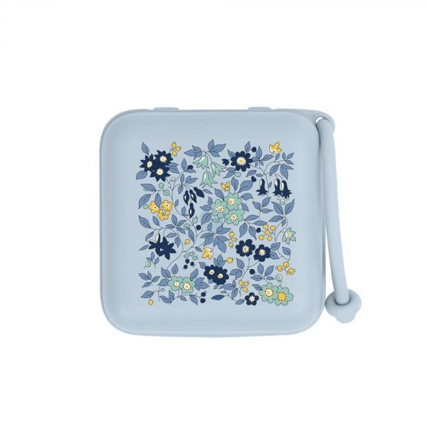 Boîte à tétines Liberty Chamomile Lawn Baby blue