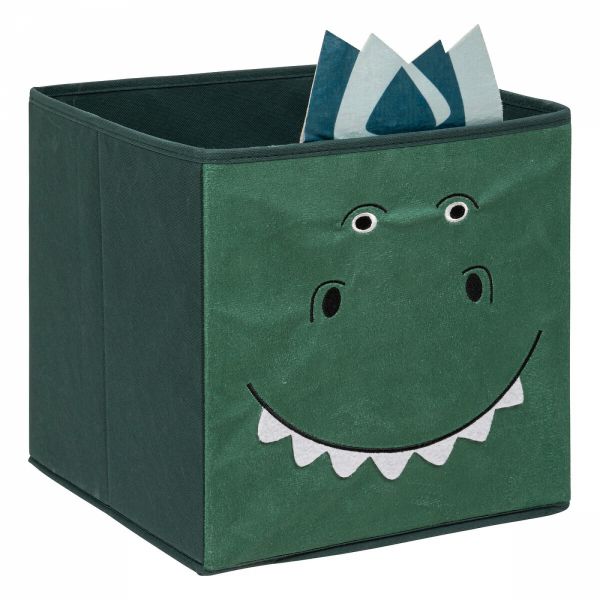 Cube de rangement 29x29 cm Dinosaure