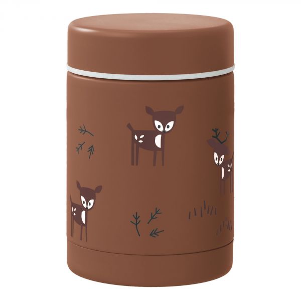 Lunch box isotherme Cerf marron glacé - 300 ml