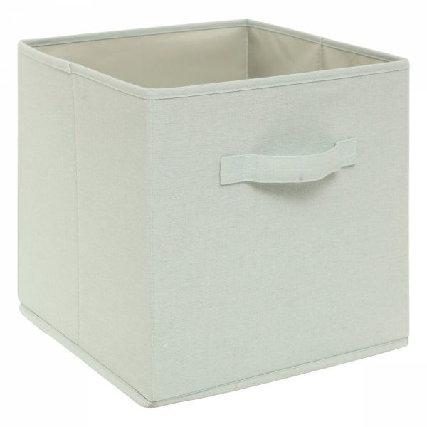 Lot de 2 cubes de rangement Arc-en-ciel vert