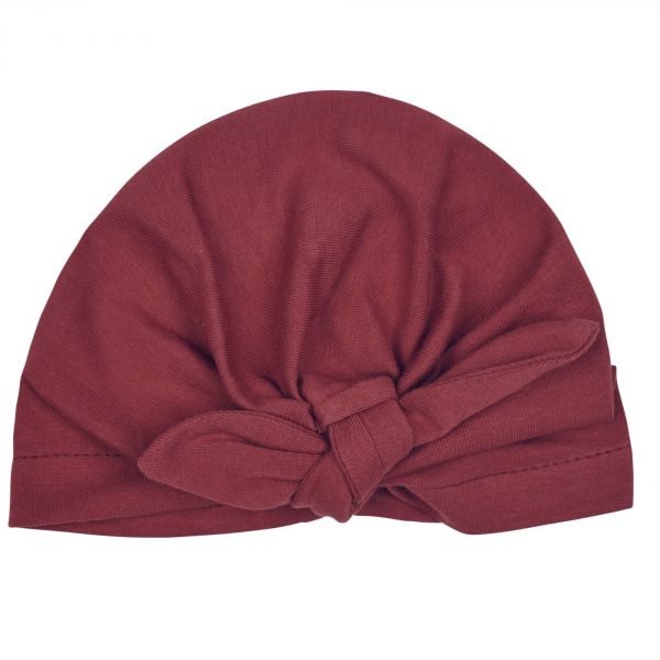 Bonnet naissance forme turban - tomette