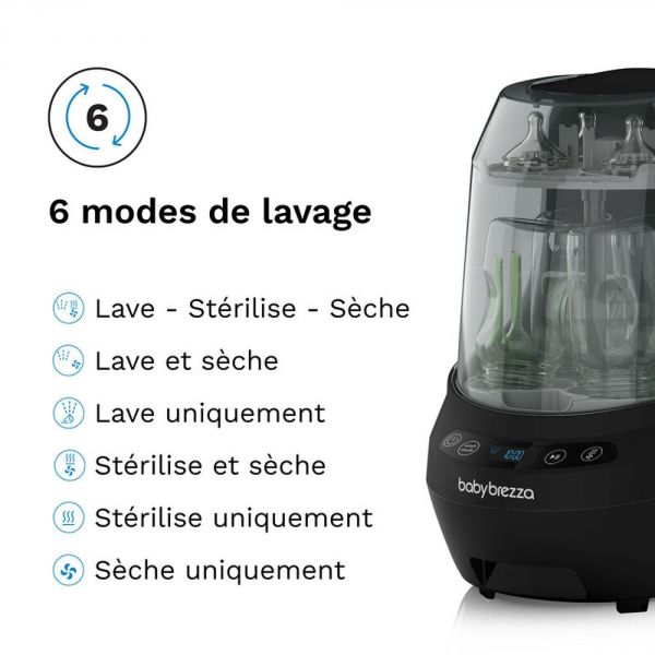 Lave-biberons Bottle Washer Pro Noir