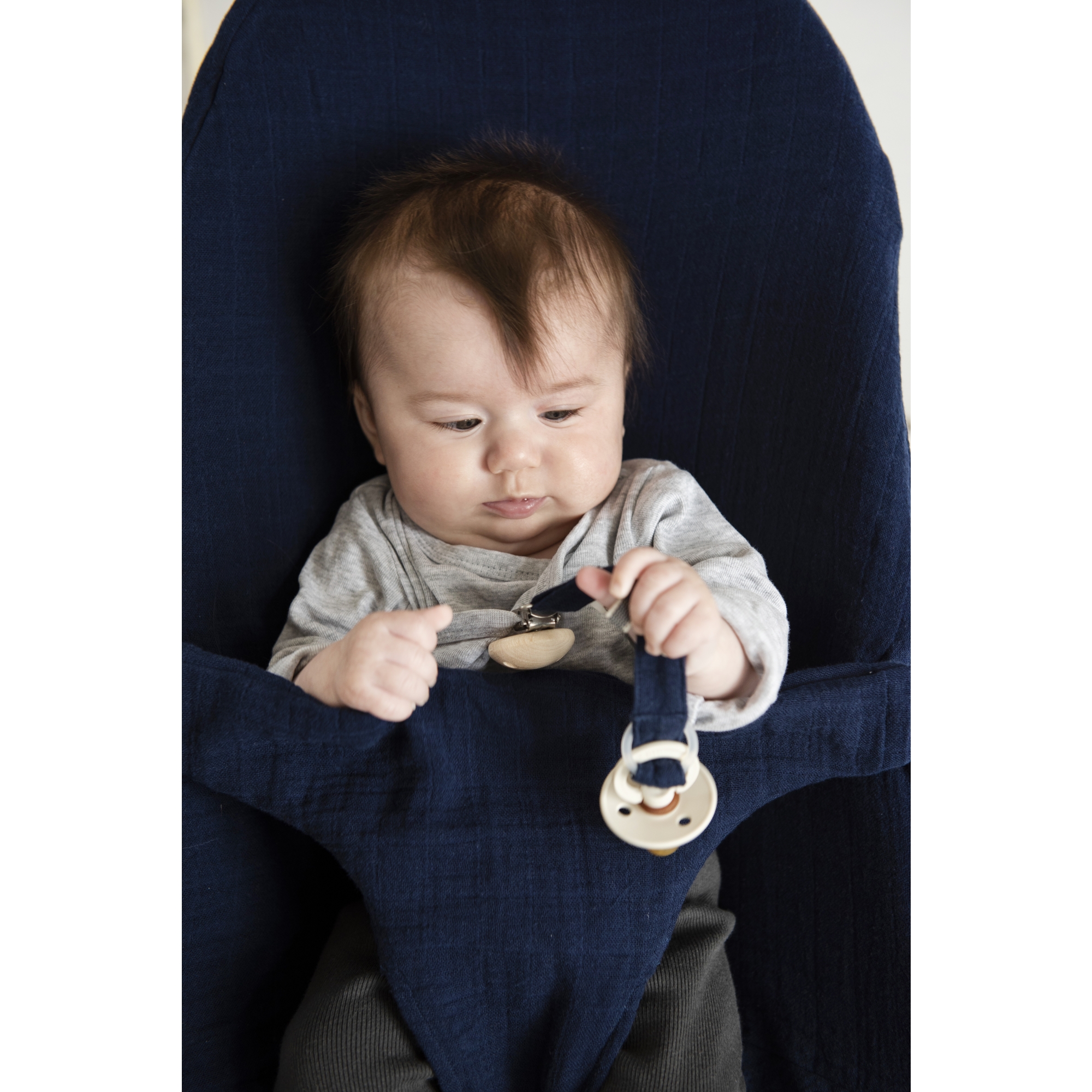 Trixie Housse Pour Transat Babybjorn Bliss Bleu Made In Bebe