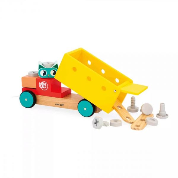 Camion à tirer Brico Kids