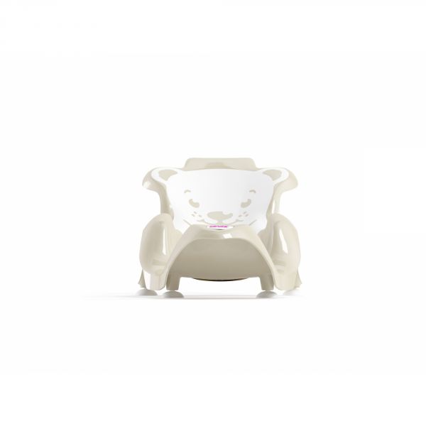 Transat de bain Buddy blanc cassé beige