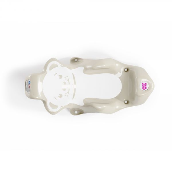 Transat de bain Buddy blanc cassé beige