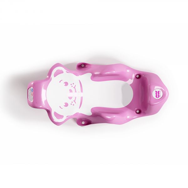 Transat de bain Buddy rose