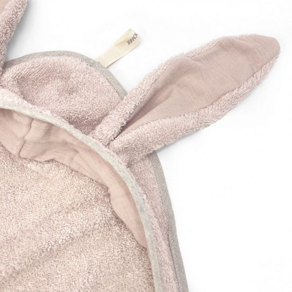 Cape de bain Bunny Dune Powder Pink