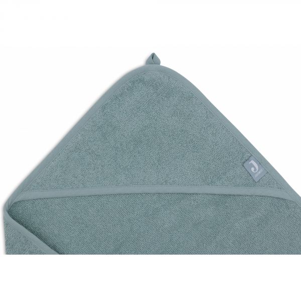 Cape de bain bébé éponge 75x75 cm Sea Green