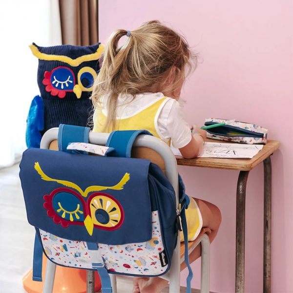 Cartable enfant 32 cm Astros le hibou