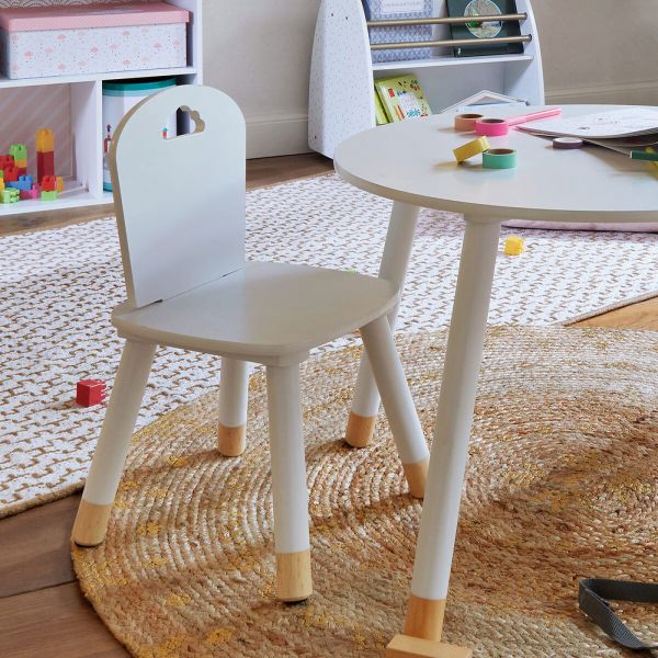 Chaise enfant Douceur Blanche