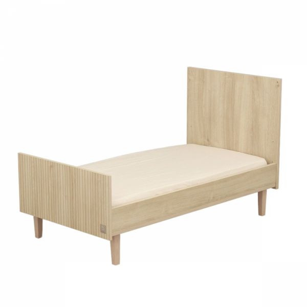 Chambre bébé duo lit little big bed + commode 3 tiroirs Paloma bois