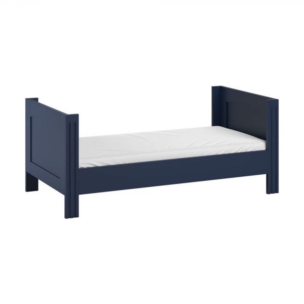 Chambre duo lit 70x140 + commode indigo - Collection Milenne by Vox