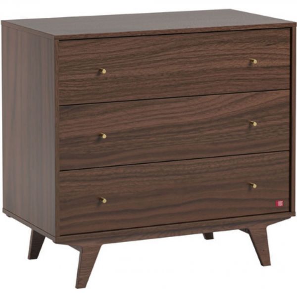 Chambre DUO Mid ll Lit 70x140 + Commode noix - Vox