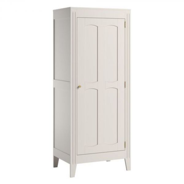 Chambre trio lit 70x140 + commode + armoire blanc - Collection Milenne by Vox