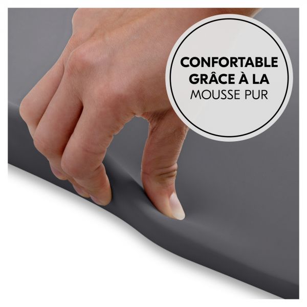 Matelas à langer en mousse soft Change N Clean Anthracite