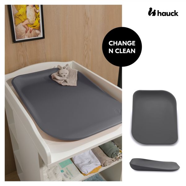 Matelas à langer en mousse soft Change N Clean Anthracite