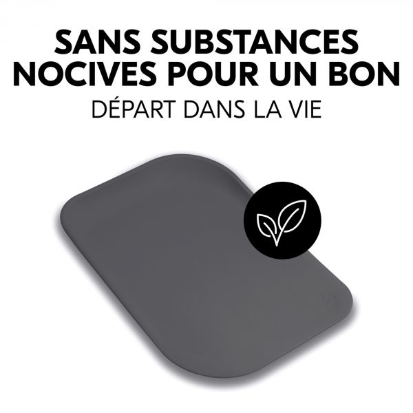 Matelas à langer en mousse soft Change N Clean Anthracite