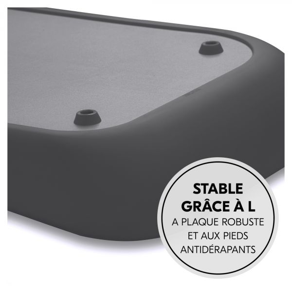 Matelas à langer en mousse soft Change N Clean Anthracite