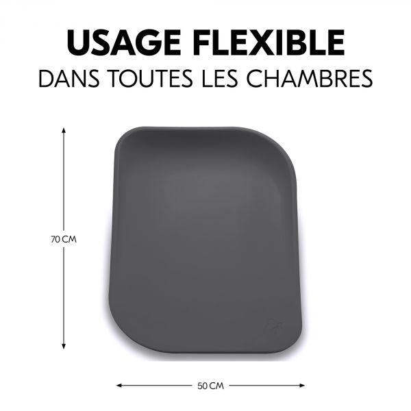 Matelas à langer en mousse soft Change N Clean Anthracite