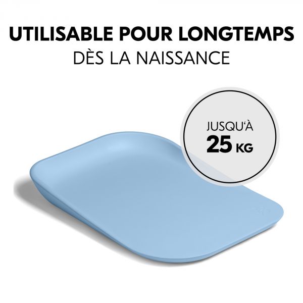 Matelas à langer en mousse soft Change N Clean Light Blue