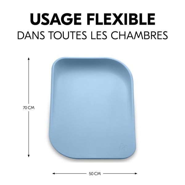 Matelas à langer en mousse soft Change N Clean Light Blue