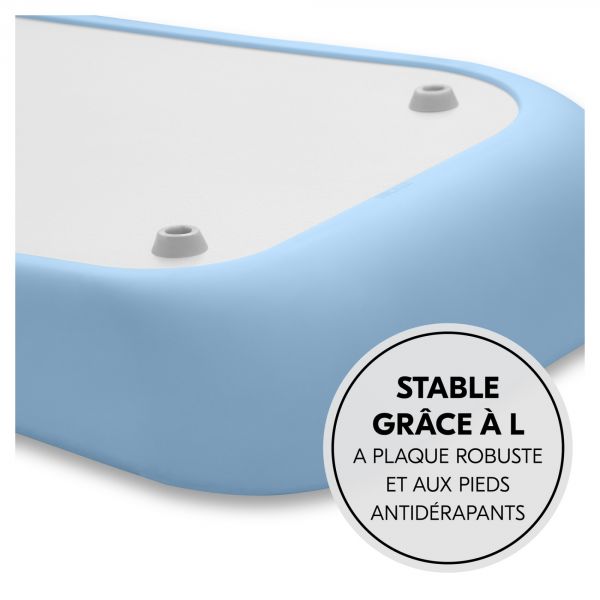 Matelas à langer en mousse soft Change N Clean Light Blue