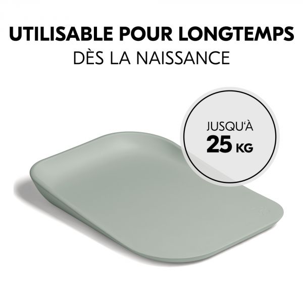 Matelas à langer en mousse soft Change N Clean Sage