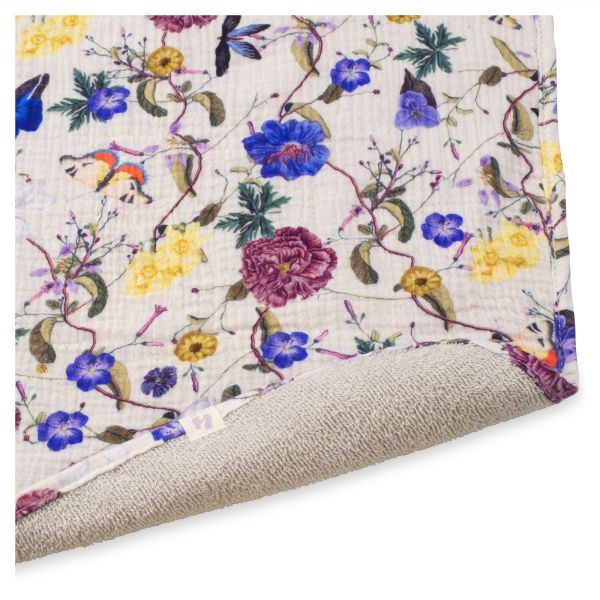 Serviette à langer pour matelas à langer Beige Floral