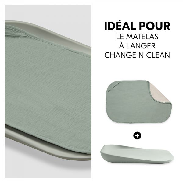 Serviette à langer pour matelas à langer Sage