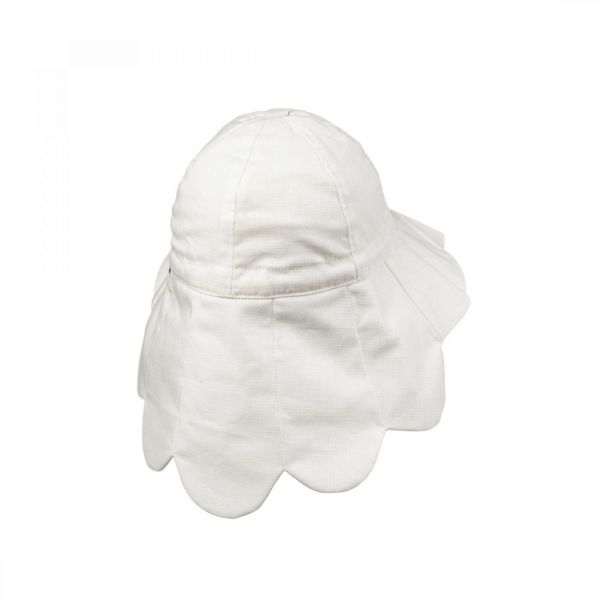 Chapeau anti-UV bébé Vanilla White 1-2 ans