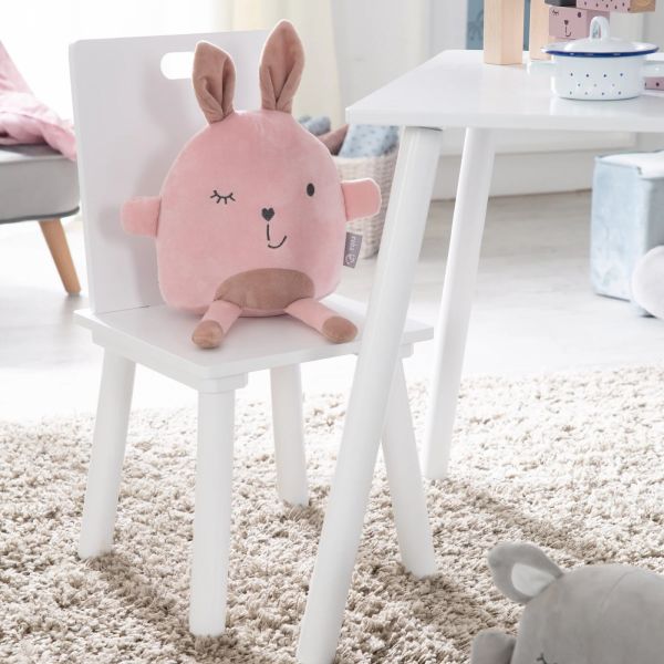 Ensemble table et chaises enfant blanc