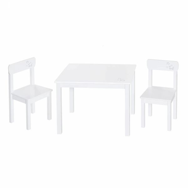 Ensemble table et chaises enfant Little Stars