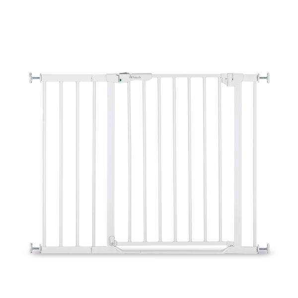 Barrière d'escalier Clear Step Autoclose 2 avec extension +21 cm White