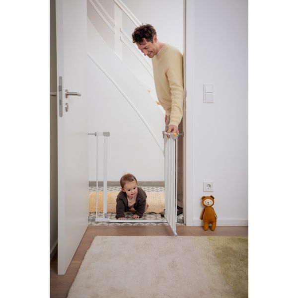 Barrière d'escalier Clear Step Autoclose 2 White