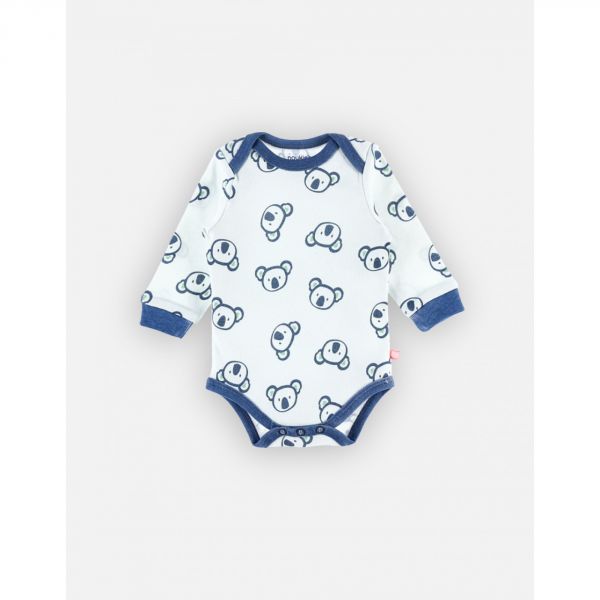 Cocon set de 3 pièces body, pantalon et bonnet bleu 0 mois