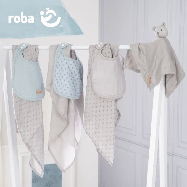 Coffret cadeau bébé Lil Planet gris argenté