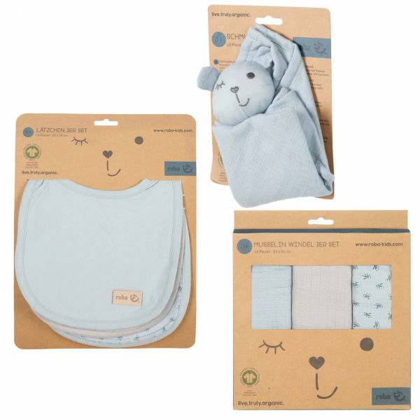 Coffret cadeau bébé Lil Planet bleu ciel