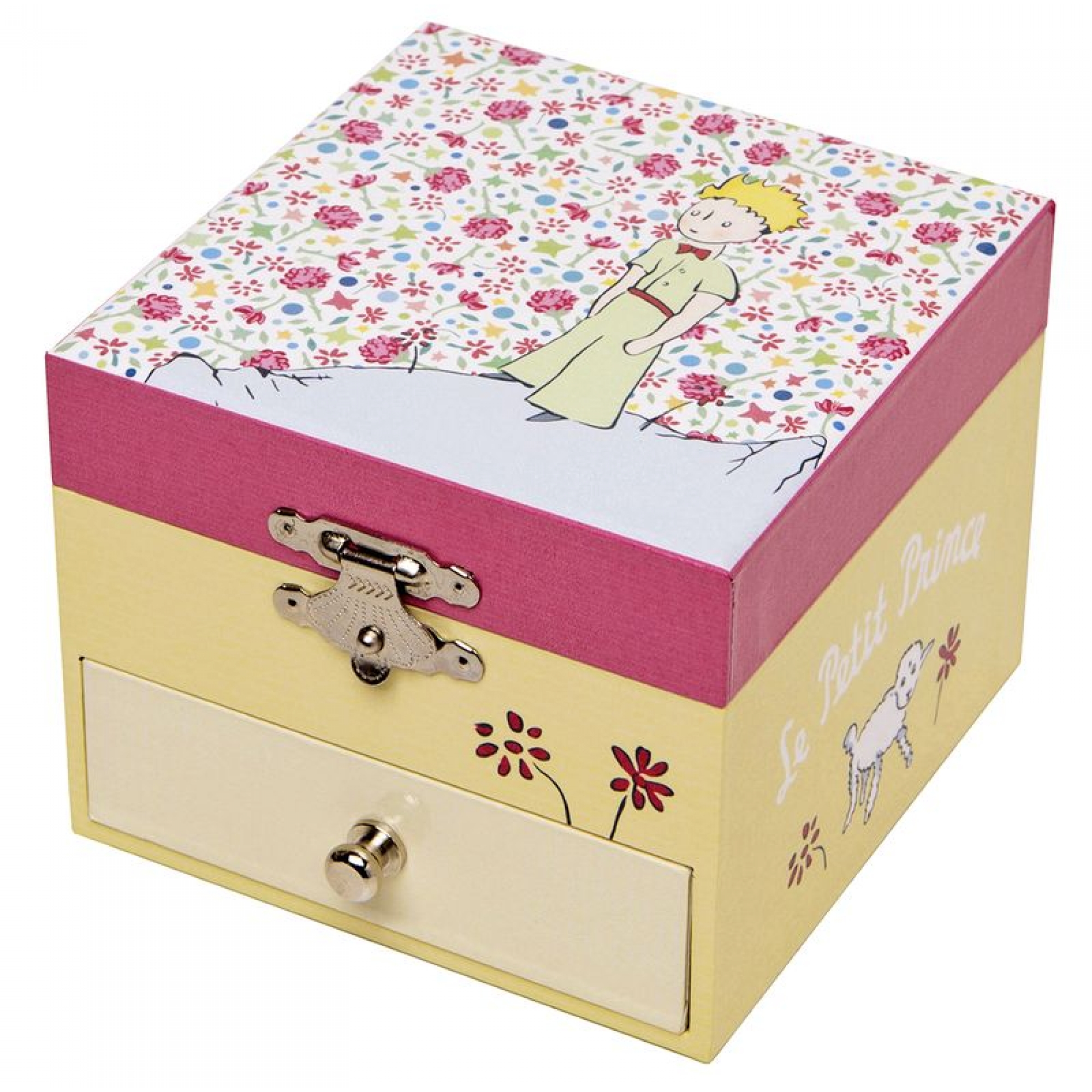 Trousselier Coffret musical cube Le Petit Prince - rose ...